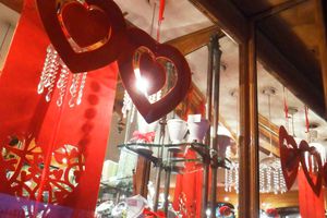 Vitrine de la Saint Valentin