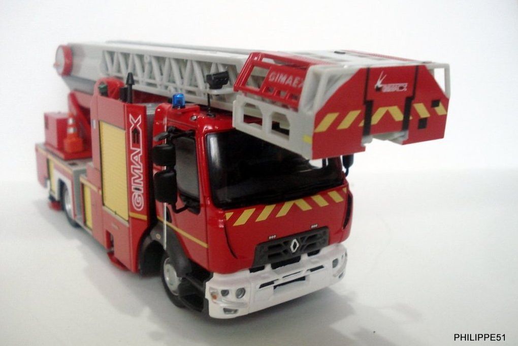 Renault D16 Echelle Riffaud – Gimaex EPC 33 PRX au 1/43 (Eligor)