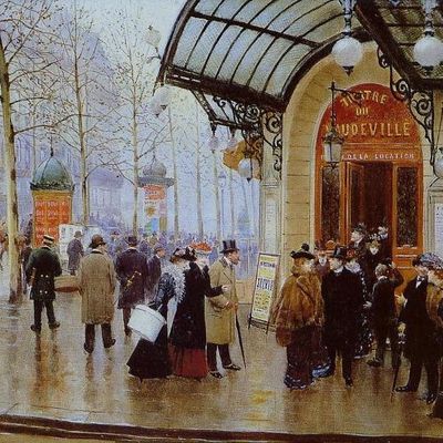 LES "COLONNES MORRIS" DE Jean BERAUD