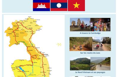 Inscriptions Diaporama Voyage Vélo Cambodge Laos Vietnam le vendredi 20 Novembre 2015 20h30 Amphi Lycée Jean XXIII LES HERBIERS