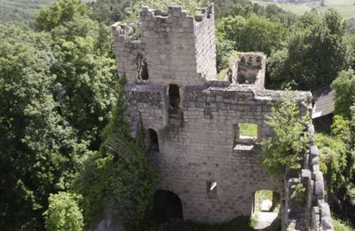 Le château de Bernstein, des ruines pleines de richesses (1)