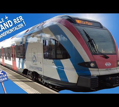 Le Léman Express est le plus important réseau de RER transfrontalier d'Europe