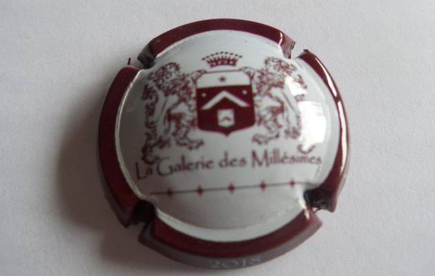 BELLE CAPSULE CHAMPAGNE COLLET LA GALERIE DES MILLESIMES NEWS 3€