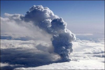 Eruption d'un volcan en Islande