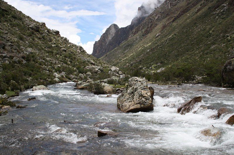 la cordillere des andes, cordillere blanche, noire...