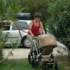 Monocycle + Poussette version Baby Rickshaw