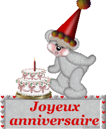 Happy Birthday Gateau Gifs Scintillants Le Monde Des Gifs