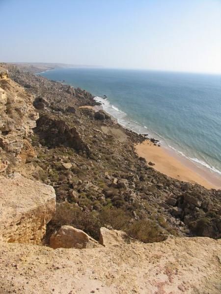 Notre route de Casa à Essaouira en passant par la côte, puis par l'arrière-pays d'Essaouira