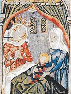 Naissance et Baptême de Sainte Odile