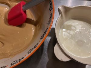 Bûche poire pécan Dulcey
