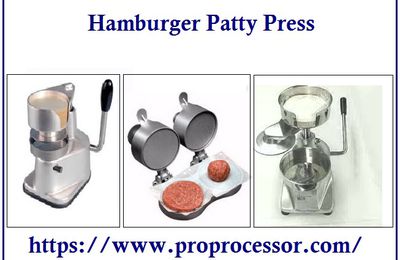 High Quality Hamburger Patty Presses 