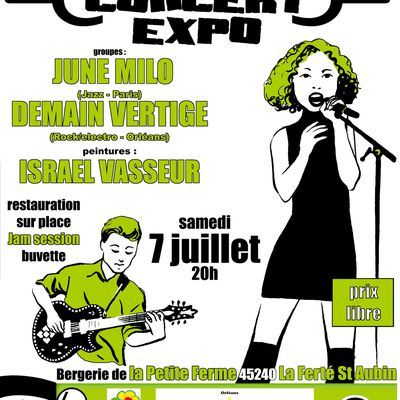 Troisième soirée concert-expo