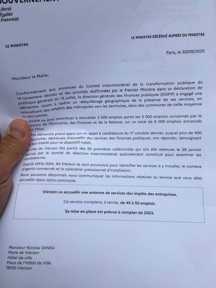 50 Fonctionnaires Des Impots A Vierzon En 23 Vierzonitude