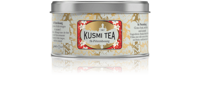 Les différents contenants pour le thé Kusmi
