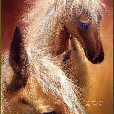 Les chevaux par les peintres -  Carol Cavalaris
