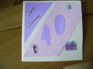 Carte d'anniversaire