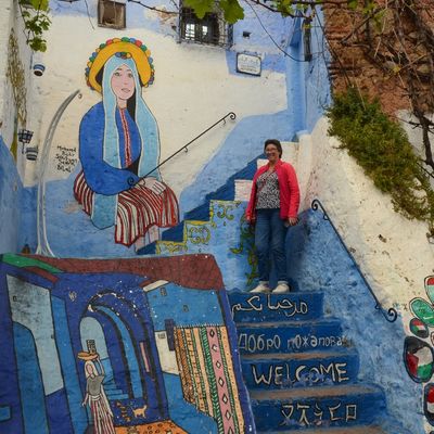 Chefchaouen, (1) (Maroc en camping-car)