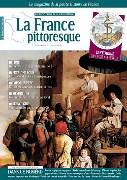 Couvertures de "La France pittoresque", le magazine de la petite Histoire de France depuis 2001