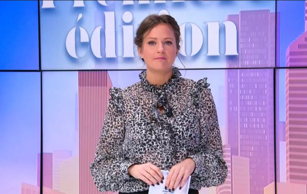 Pauline Pioche Première Edition BFM TV le 02.11.2021