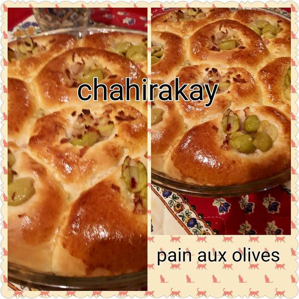 Pain aux olives