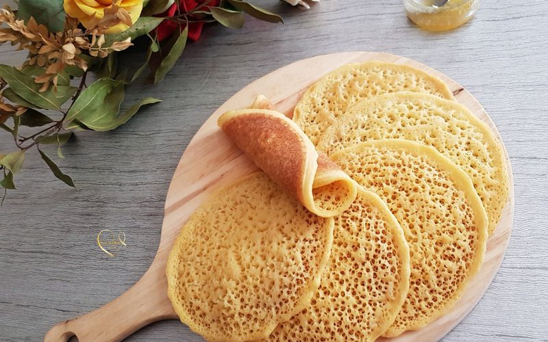 Aujourd'hui je teste les crêpes mille trous de chez Milia