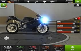 jogo Traffic Rider "da direcção de seda" para o Android