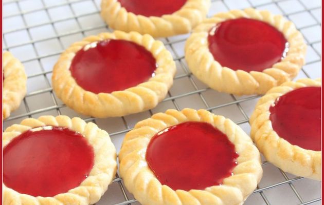 Tartelettes confiture de framboises