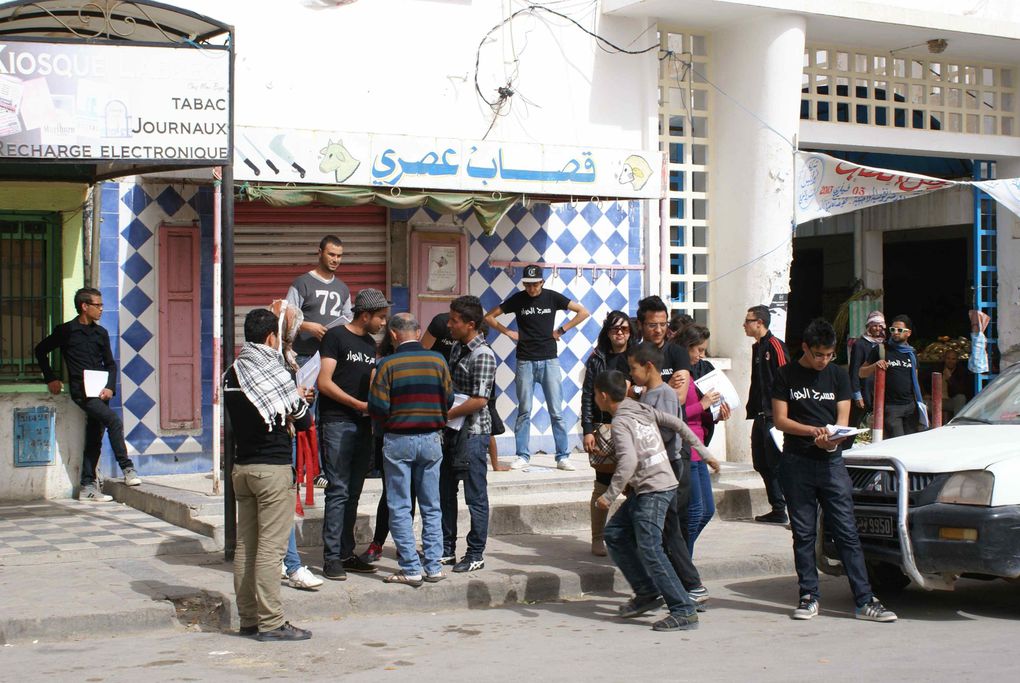 Sidi Bouzid : Formation aux techniques du &quot;Théâtre Forum&quot;  15/24 Mars 2013