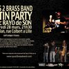Concert mercredi 28 Mars opus 2 brass band party latin