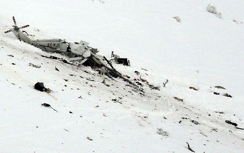 Un hélicoptère de secours AW139 s'est écrasé dans les montagnes de l'Italie