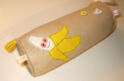 Trousse à crayon la super banana