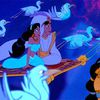 Bannière Aladdin et Jasmine
