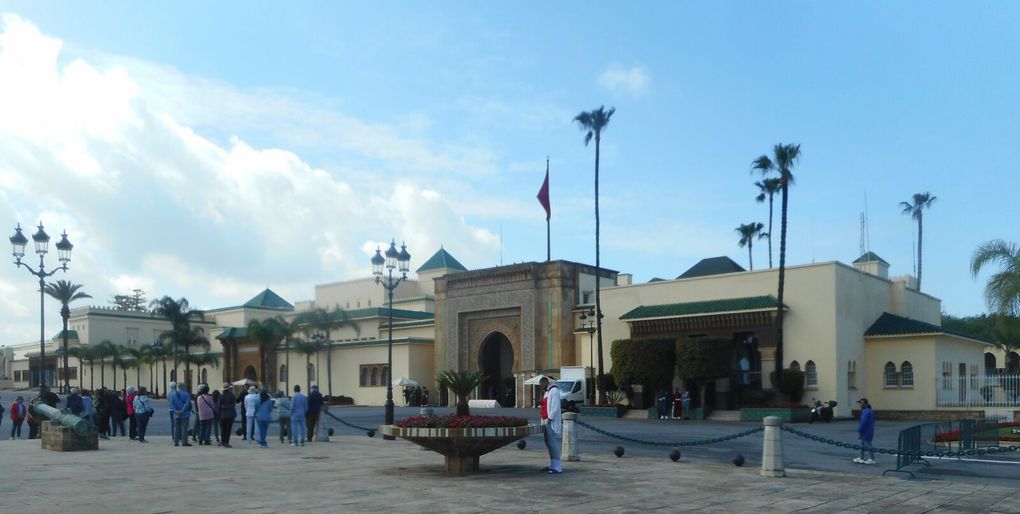 Rabat : le palais royal.
