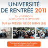 Université de Rentrée du MoDem 2011