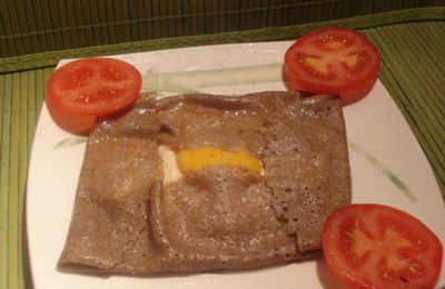 Galette complète pour un soir ou on à pas envie de faire compliqué !