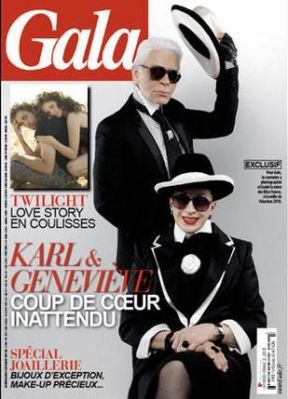 ROb Pattinson ET Kristen Stewart dans Gala le magazine