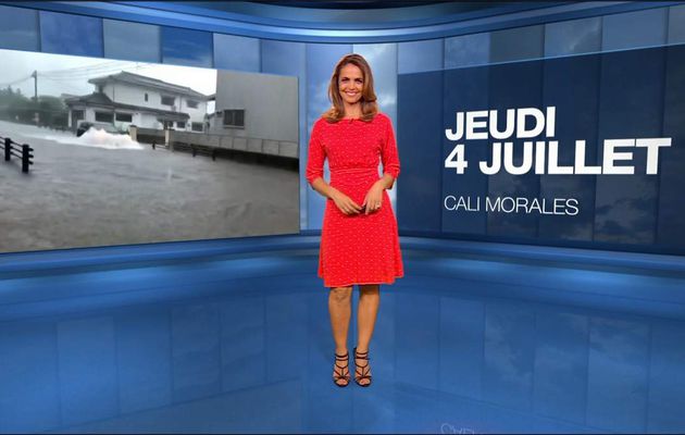 Cali Morales Météo M6 le 04.07.2019