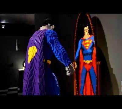 Exposition d'Art Of Bricks : Les super Heroes