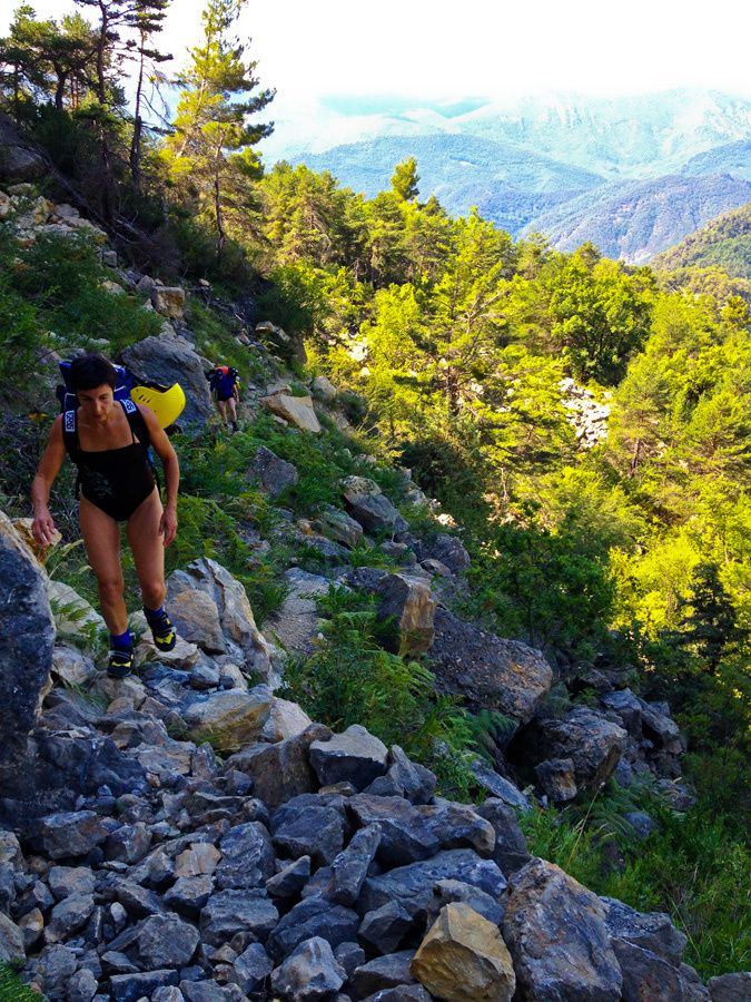 Canyoning : enchaînement Clapoure, Gros Riou jusqu'au Riou