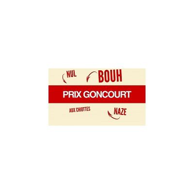 Une vision du Prix Goncourt ... 