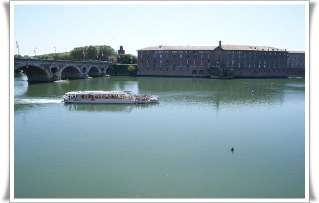 la Garonne en ville -Toulouse-