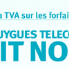 Pas de hausse de la TVA sur les forfaits téléphoniques chez Bouyges Telecom