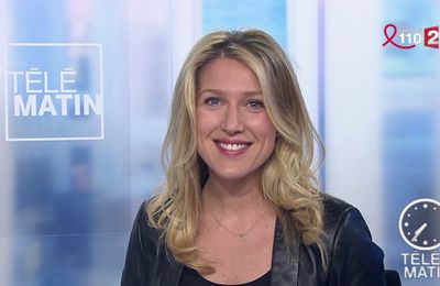 CLEMENCE DE LA BAUME pour LE JT de 7H30 sur FRANCE 2 HD le 2016 04 02