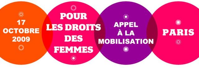 Mobilisation pour les Droits des Femmes - 17 octobre 2009