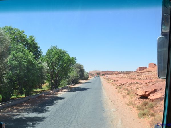 Sur la route de Boumalne - Dadès (Maroc en camping-car)