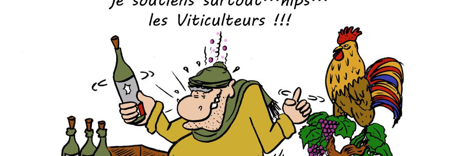 Gégé soutient les agriculteurs...