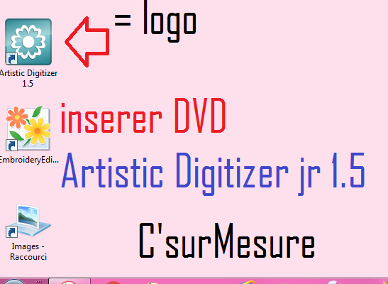 A : Installer Artistic Digitizer jr 1.5