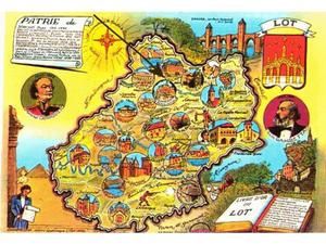 Cartes diverses et explicatives de l'Occitanie
