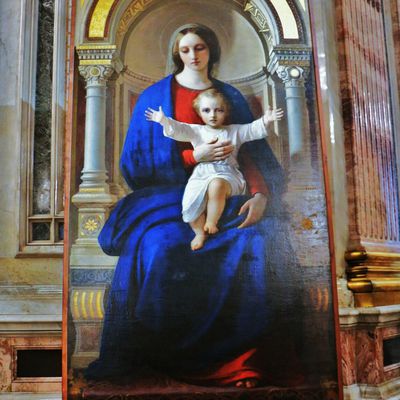 La Vierge à l'Enfant, Cathédrale St Isaac à Saint-Pétersbourg