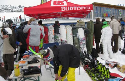 Die Snowboard - Saison ist eröffnet!